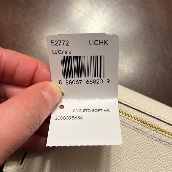 Coach Edge Studded Soft Wallet - Picture 4 of 7